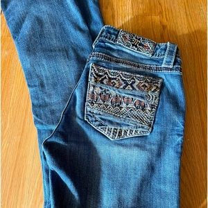 Bootcut Miss Me Jeans size 27S.